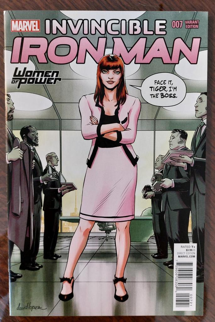 Invincible Iron Man 7 Marvel Comics 1st Riri Lopez Variant, Livres, BD | Comics, Neuf, Comics, Amérique, Enlèvement ou Envoi