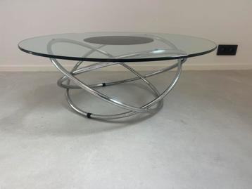 Minimalistische design swirl salontafel beschikbaar voor biedingen