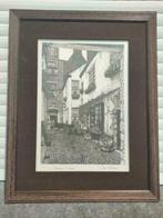 lithographie antwerpen signe daniel winckelmans, Antiek en Kunst, Kunst | Litho's en Zeefdrukken, Ophalen of Verzenden