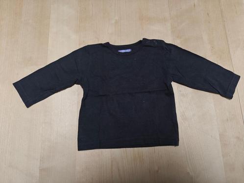 Bruin t-shirt maat 68, Kinderen en Baby's, Babykleding | Maat 68, Gebruikt, Jongetje of Meisje, Shirtje of Longsleeve, Ophalen of Verzenden