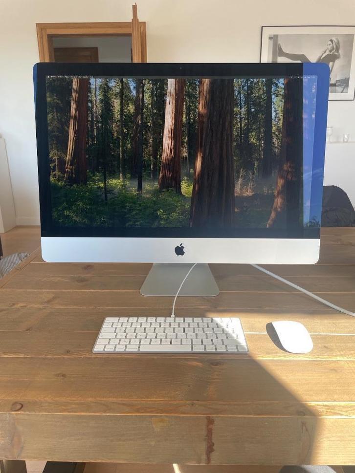 Imac 27, intel core i5 3,3 Ghz 10th gen edition 2020., Computers en Software, Apple Desktops, Zo goed als nieuw, iMac, SSD, 3 tot 4 Ghz