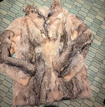 Vintage bontjas kort model (M) beschikbaar voor biedingen