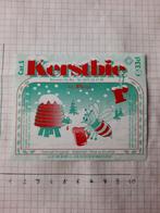 Bieretiket kerstbie, Verzamelen, Ophalen of Verzenden, Gebruikt