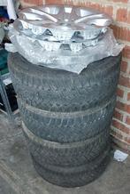 Winterbanden op velg 225 50 r17, Auto-onderdelen, Banden en Velgen, Gebruikt, Banden en Velgen, 17 inch, Personenwagen
