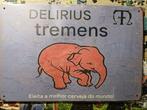 DELIRIUM TREMENS 20 IP 30 CM METAAL, Verzamelen, Biermerken, Ophalen of Verzenden
