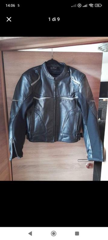 Veste blouson moto en cuir PROBIKER 