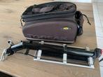 Fietstas+fietsdrager, Fietsen en Brommers, Fietsaccessoires | Fietstassen, Ophalen, Gebruikt, Topeak