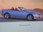 Mercedes SLK 200 & 230 Kompressor & 320 & AMG 2001 Brochure, Boeken, Auto's | Folders en Tijdschriften, Ophalen of Verzenden, Mercedes