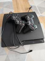 PS3 met 2 controllers, Games en Spelcomputers, Ophalen, Gebruikt, Met 2 controllers