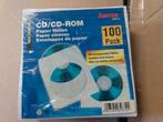 Papieren omslagen voor cd,cdrom, Computers en Software, Beschrijfbare discs, Ophalen of Verzenden, Zo goed als nieuw, Cd