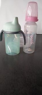 Gobelet difrax et biberon babylove(sans tetine), Kinderen en Baby's, Babyvoeding en Toebehoren, Ophalen of Verzenden, Zo goed als nieuw