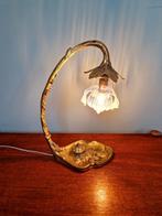 Art Nouveau-lamp in verguld brons, eind 19e eeuw., Ophalen of Verzenden