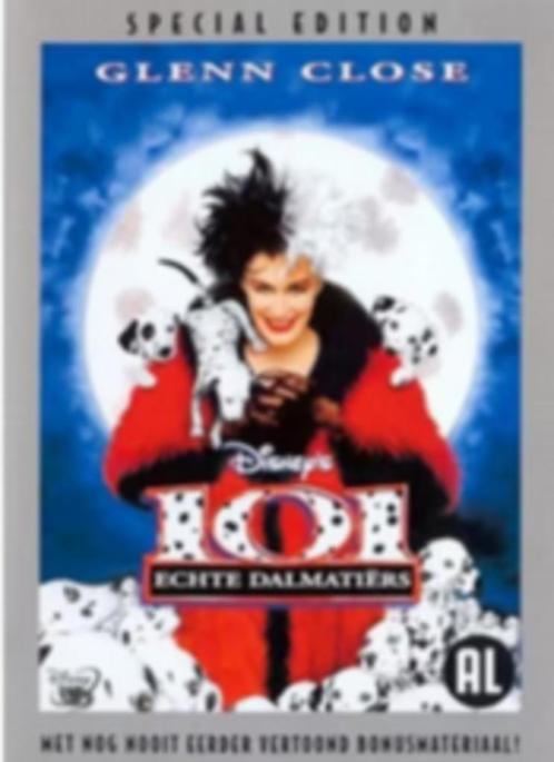 Disney 101 Echte Dalmatiers (1996) Dvd Zeldzaam !, Cd's en Dvd's, Dvd's | Avontuur, Gebruikt, Alle leeftijden, Ophalen of Verzenden