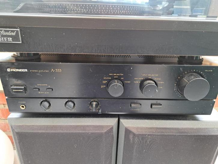 Pioneer stereo amplifier A-333, Audio, Tv en Foto, Versterkers en Ontvangers, Gebruikt, Stereo, Pioneer, Ophalen