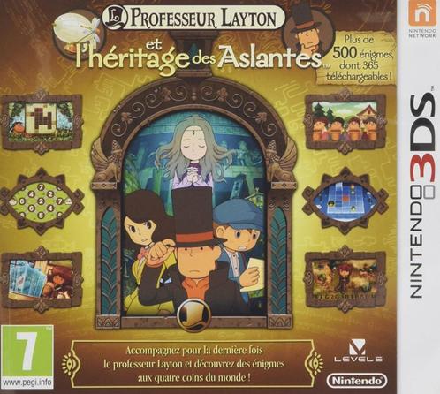 Professeur Layton et l'héritage des Aslantes (Nintendo 3DS), Consoles de jeu & Jeux vidéo, Jeux | Nintendo 2DS & 3DS, Comme neuf