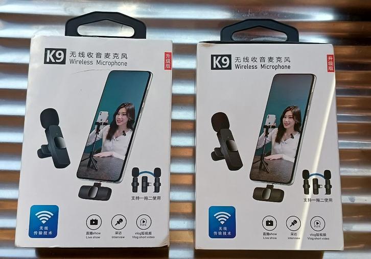 draadloze microfoontjes, Musique & Instruments, Microphones, Neuf, Autres types, Sans fil, Enlèvement