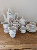 Vintage koffieservies, Ophalen