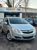 Opel Corsa benzine automatische, Auto's, Stof, Zwart, 4 cilinders, Bedrijf