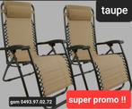tuinstoelen 2 stuks voor 75€  Promo, Ophalen, Froggysgardenx@gmail.com, Eikenstraat 50 Beringen 3580, Nieuw