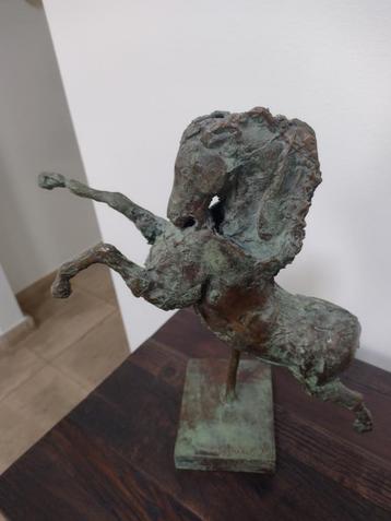 Jan Desmarets bronzen paard, Antiek en Kunst, Kunst | Beelden en Houtsnijwerken, Ophalen of Verzenden