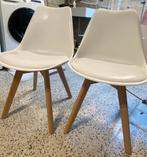 2 witte stoelen Ice, Overige materialen, Twee, Gebruikt, Contemporain