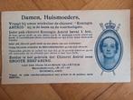 5x oud reclameleaflet Chicorei Astrid Quartier Roeselare, Ophalen of Verzenden