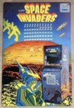 SPACE INVADERS Taito Retro Arcade Metalen Wandbord, Envoi, Neuf