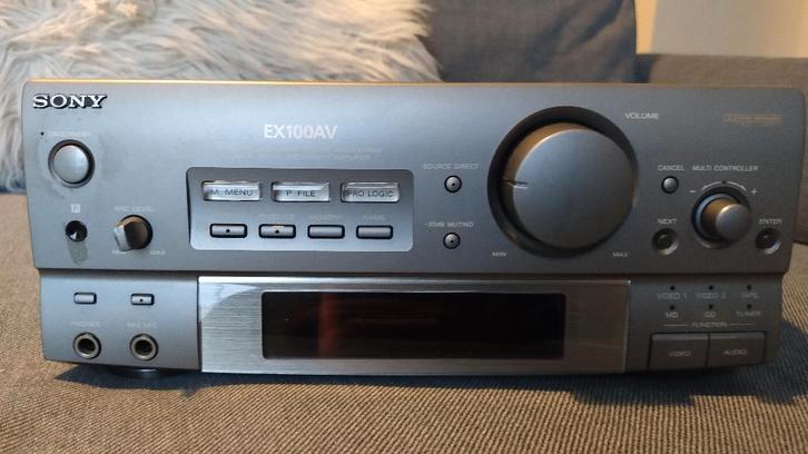 Sony versterker TA-EX100 Home cinema, Audio, Tv en Foto, Versterkers en Ontvangers, Gebruikt, 7.1, 60 tot 120 watt, Sony, Ophalen