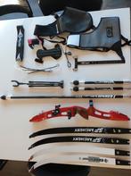 Recurvebogen met veel toebehoor, Ophalen