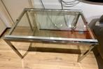 Glazen tafel 85cm breedte 188cm lengte of 125cm, Ophalen, Gebruikt, 50 tot 100 cm, Glas