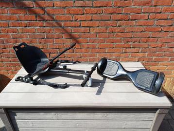 Hoverboard met off road zitje, Enlèvement, Utilisé