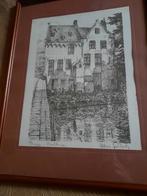 Pentekening brugge  ezel brug, Ophalen