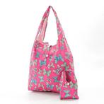 Shopper Vlinders Roze Opvouwbaar Nylon Eco Chic, Shopper, Rose, Enlèvement ou Envoi, Neuf