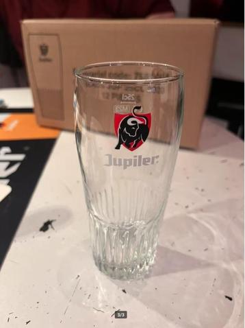 Jupiler glas 25cl 12 stuks (nieuw) disponible aux enchères