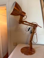 Bronskleurige bureaulamp, Maison & Meubles, Lampes | Lampes de table, Comme neuf, Métal, Enlèvement ou Envoi