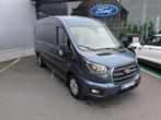 Ford Transit 2T Limited 350L L3H2 2.0TDci 165pk A8 automaat, Auto's, Automaat, Stof, Gebruikt, Blauw