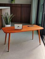 Prachtige vintage teakhouten salontafel, Huis en Inrichting, Ophalen of Verzenden, Zo goed als nieuw, Teakhout, Midcentury