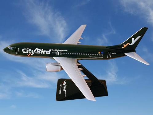 City Bird Scale 1-200 model Boeing B737-800 Sabena, Verzamelen, Luchtvaart en Vliegtuigspotten, Nieuw, Ophalen of Verzenden