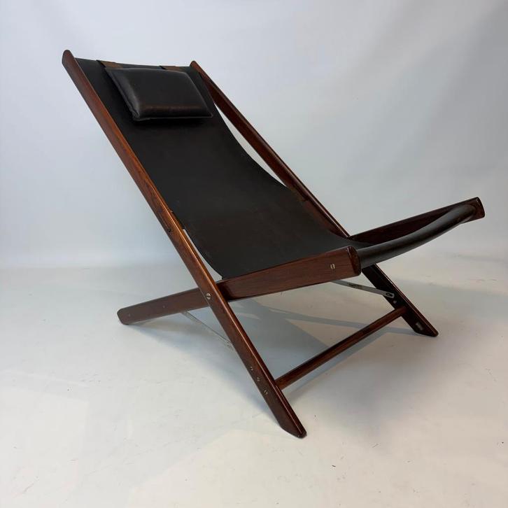 Chaise longue Uno & Östen Kristiansson de Luxus AB, Antiquités & Art, Antiquités | Meubles | Chaises & Canapés, Enlèvement ou Envoi