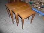 SET EIKEN LOUIS XV TAFELTJES, Antiek en Kunst, Ophalen