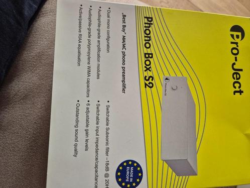 Project Phono Box S2, Audio, Tv en Foto, Platenspelers, Zo goed als nieuw, Platenspeler, Overige merken, Pitch-regelaar, Ophalen of Verzenden