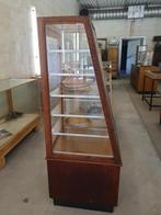 vintage vitrine winkel vitrinekast showcase display, Antiek en Kunst, Ophalen