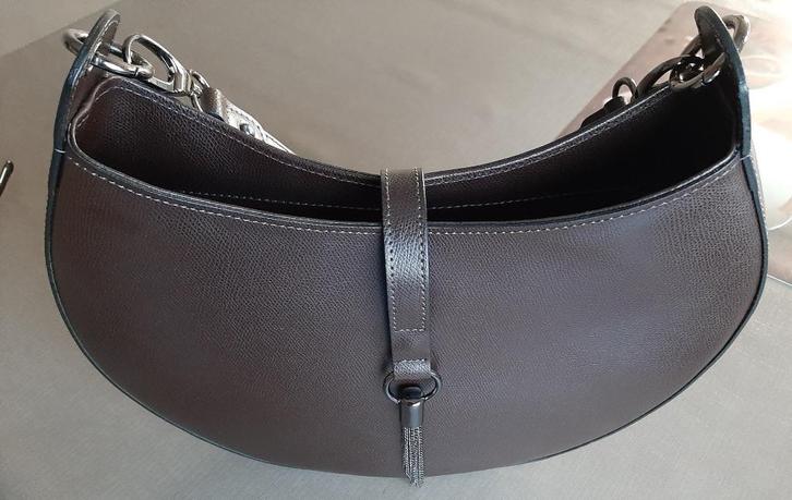 Handtas bruin merk Les copines, Handtassen en Accessoires, Tassen | Damestassen, Nieuw, Handtas, Bruin, Ophalen of Verzenden