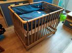 Parc bébé en bois avec contour de lit, Enfants & Bébés, Enlèvement, Comme neuf