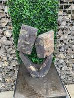 stenen beeld, Tuin en Terras, Ophalen, Zo goed als nieuw, Steen, Abstract beeld