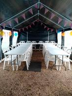 Partytent 4 op 8 grijs te huur 120 per dag,reserveer tijdig, Tuin en Terras, Partytent, Nieuw, 4 tot 6 meter, 8 meter of meer