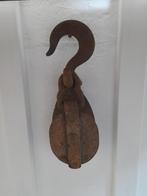 2 oude katrollen, Ophalen