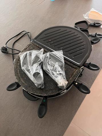 Set gastronomique Domo 1200W - fonctionne très bien, Electroménager, Appareils à gourmet, Enlèvement ou Envoi, Utilisé, 8 personnes et plus