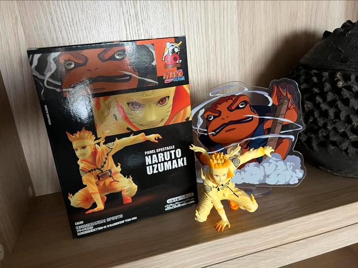 Figurine Naruto Uzumaki « Panel Spectacle » – Bandai Spirits, Verzamelen, Beelden en Beeldjes, Zo goed als nieuw, Ophalen of Verzenden