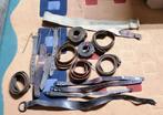 Lot leren draagband militaire riem voor wapenfles, Verzamelen, Militaria | Tweede Wereldoorlog, Verzenden